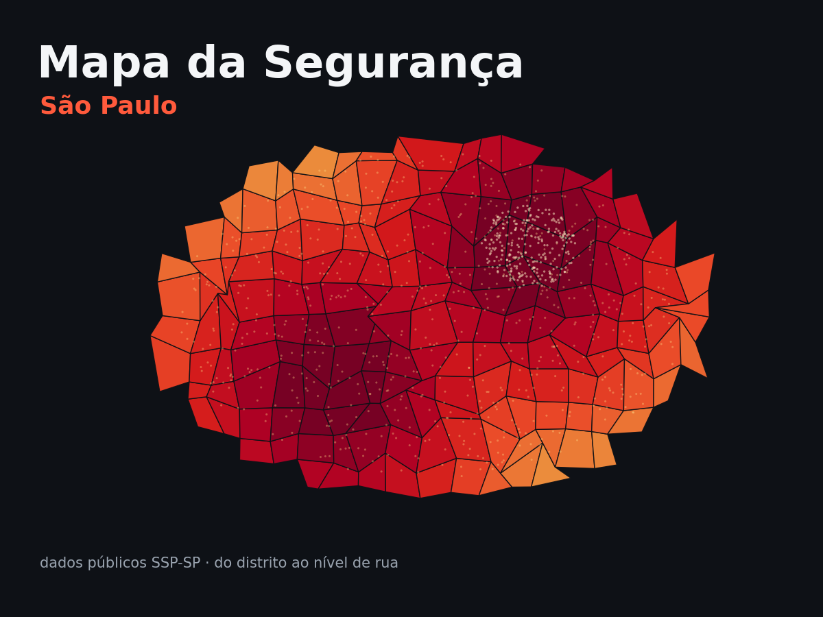 Mapa da Segurança SP Preview